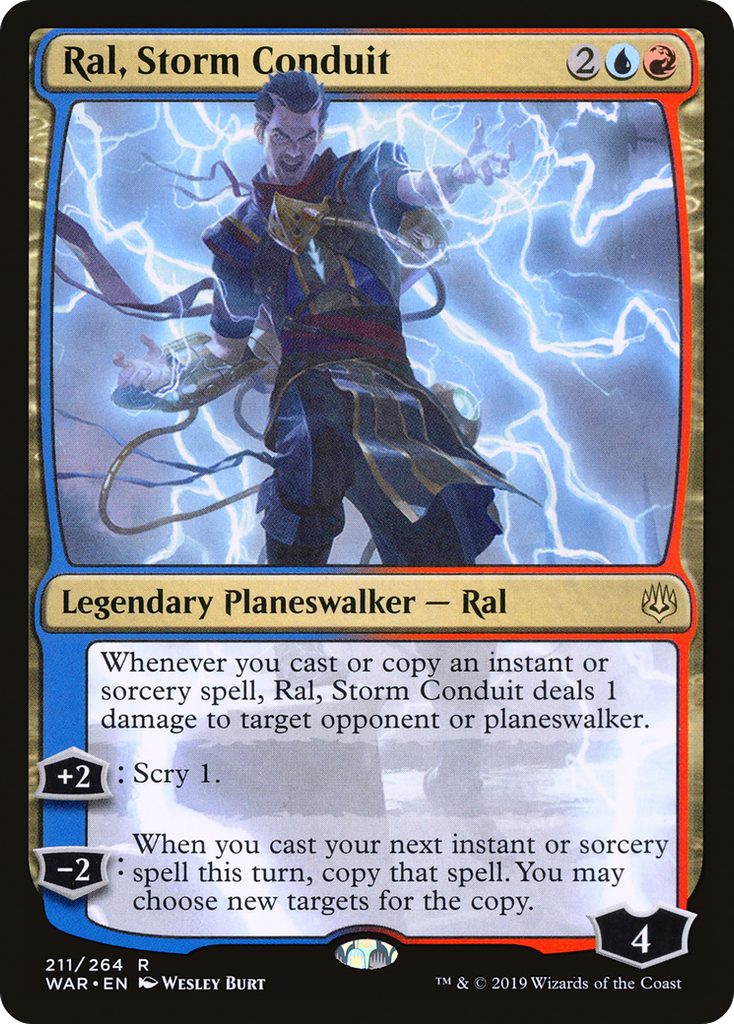 Magic: The Gathering - Ral, Storm Conduit - War of the Spark