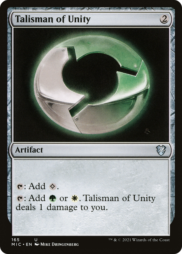 Magic: The Gathering - Talisman of Unity - Midnight Hunt Commander