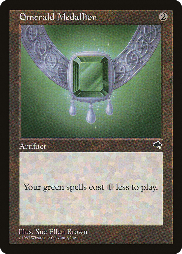 Magic: The Gathering - Emerald Medallion - Tempest