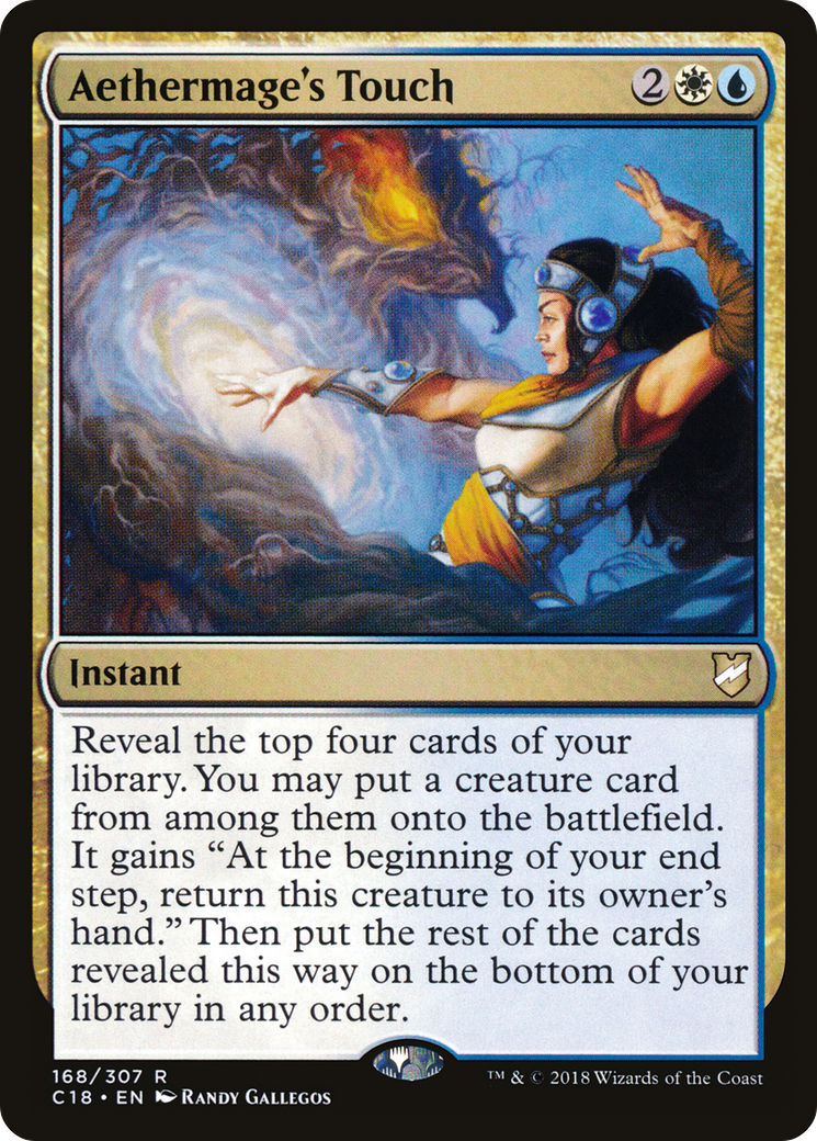 Magic: The Gathering - Aethermage's Touch - Commander 2018