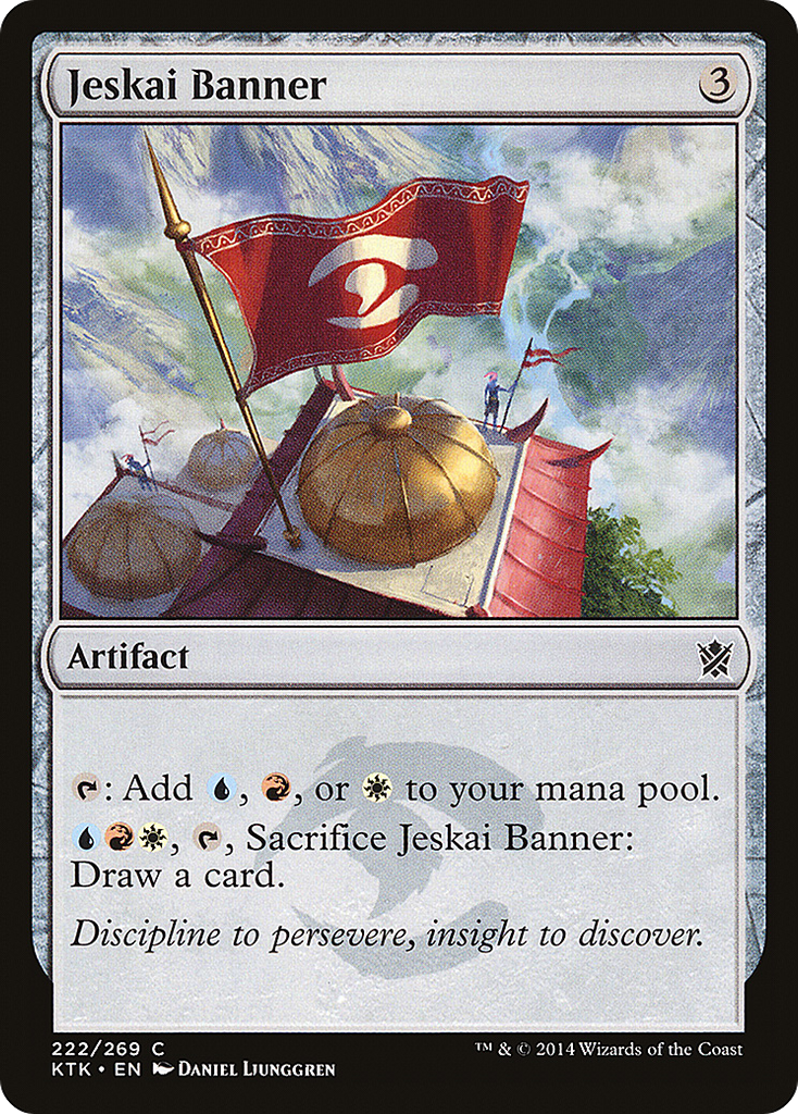 Magic: The Gathering - Jeskai Banner - Khans of Tarkir