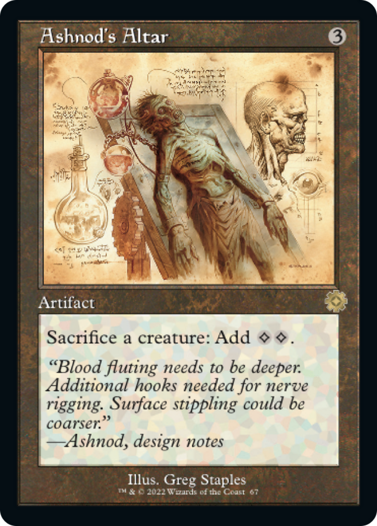Magic: The Gathering - Ashnod's Altar - The Brothers' War Retro Artifacts