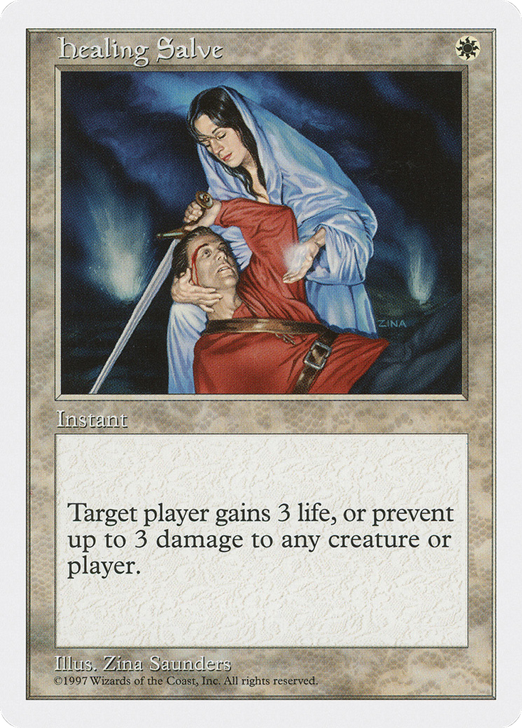 Magic: The Gathering - Healing Salve - Fifth Edition