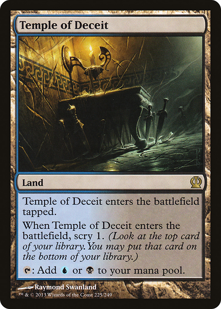 Magic: The Gathering - Temple of Deceit - Theros