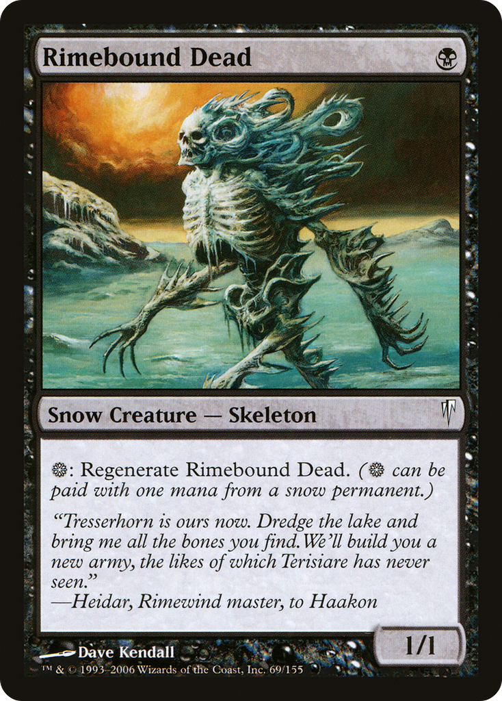 Magic: The Gathering - Rimebound Dead - Coldsnap