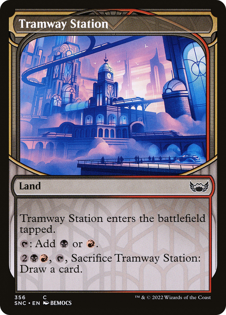 Magic: The Gathering - Tramway Station - Streets of New Capenna