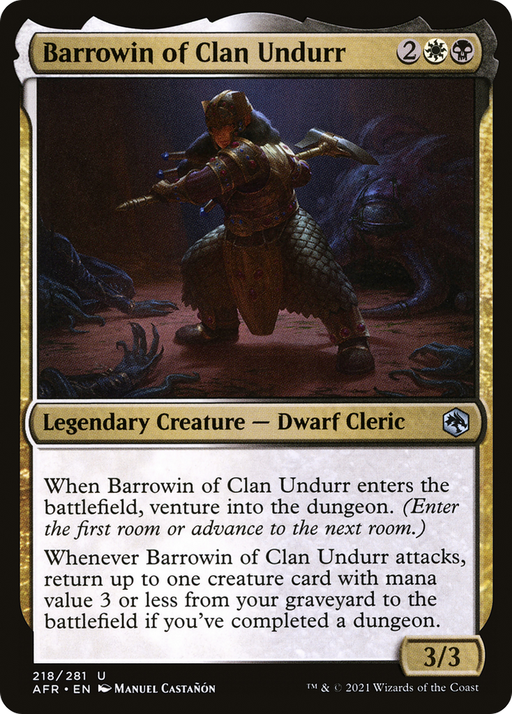 Magic: The Gathering - Barrowin of Clan Undurr - Adventures in the Forgotten Realms