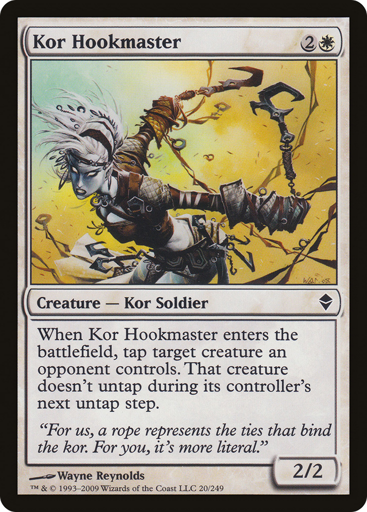 Magic: The Gathering - Kor Hookmaster - Zendikar