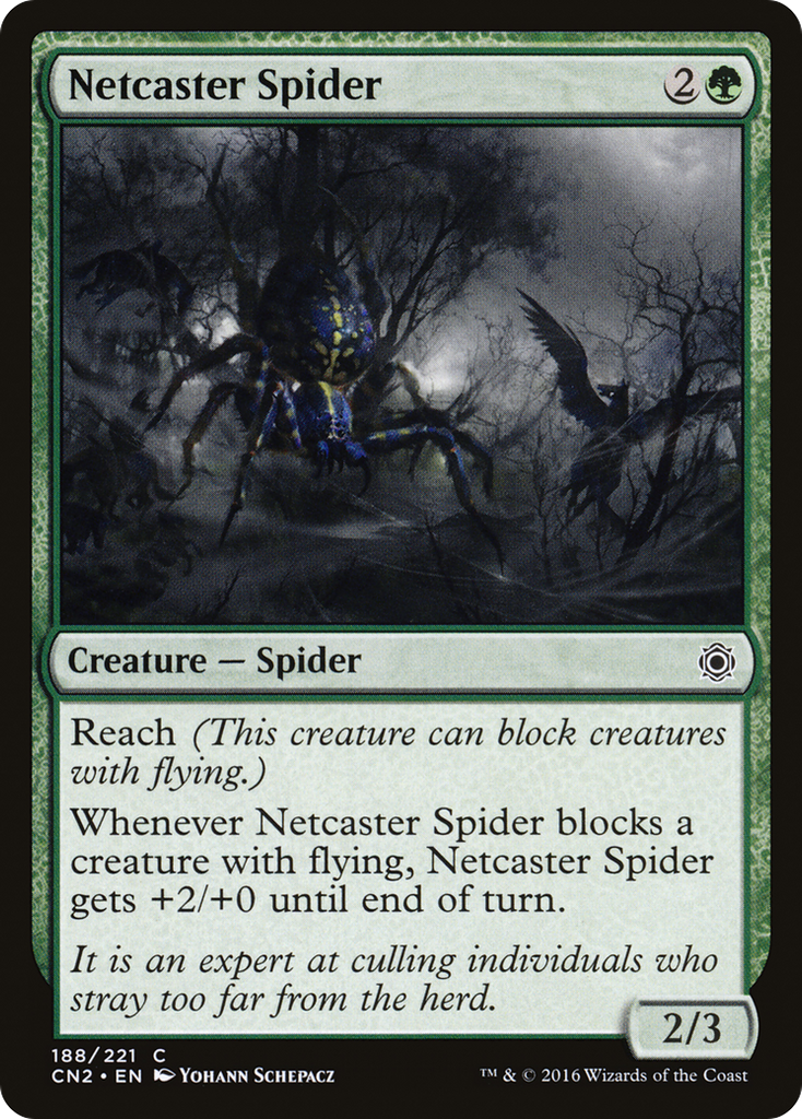 Magic: The Gathering - Netcaster Spider - Conspiracy: Take the Crown