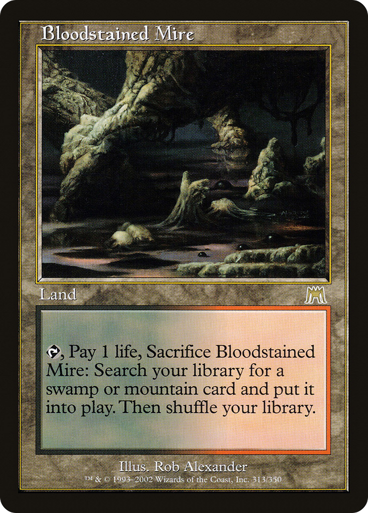 Magic: The Gathering - Bloodstained Mire - Onslaught