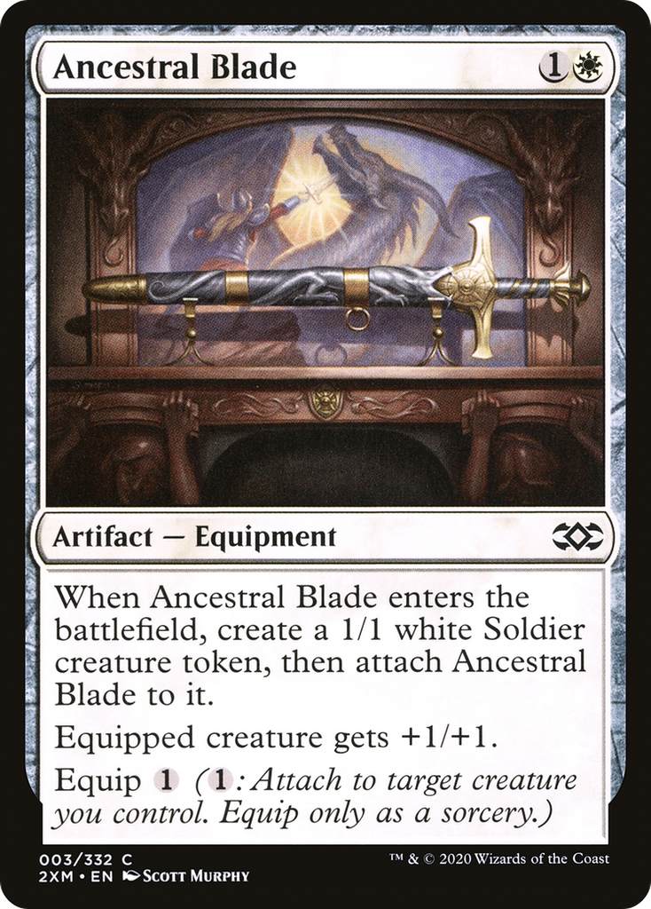 Magic: The Gathering - Ancestral Blade - Double Masters
