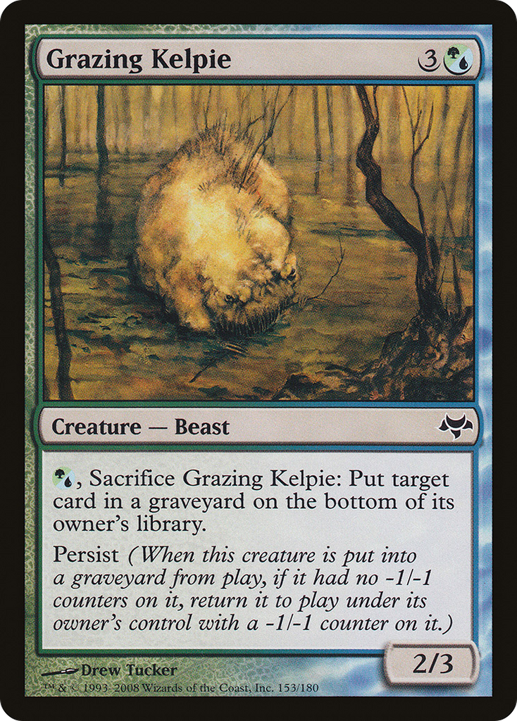 Magic: The Gathering - Grazing Kelpie - Eventide