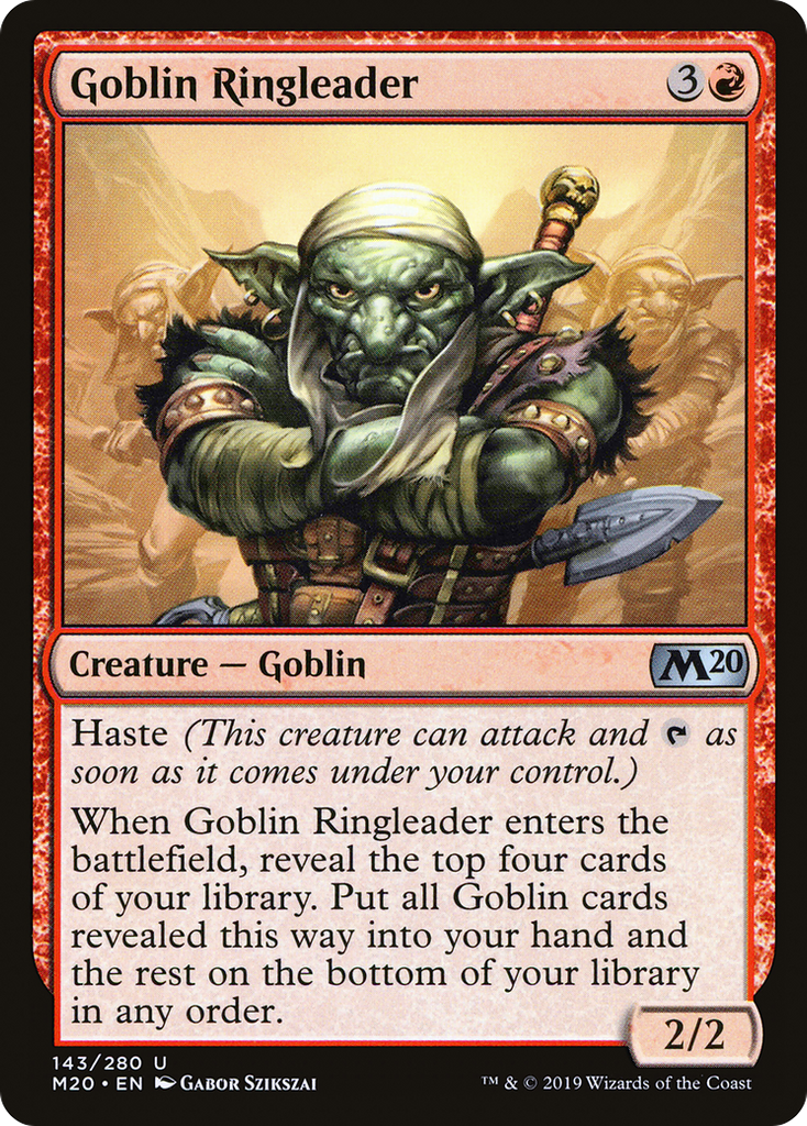 Magic: The Gathering - Goblin Ringleader - Core Set 2020