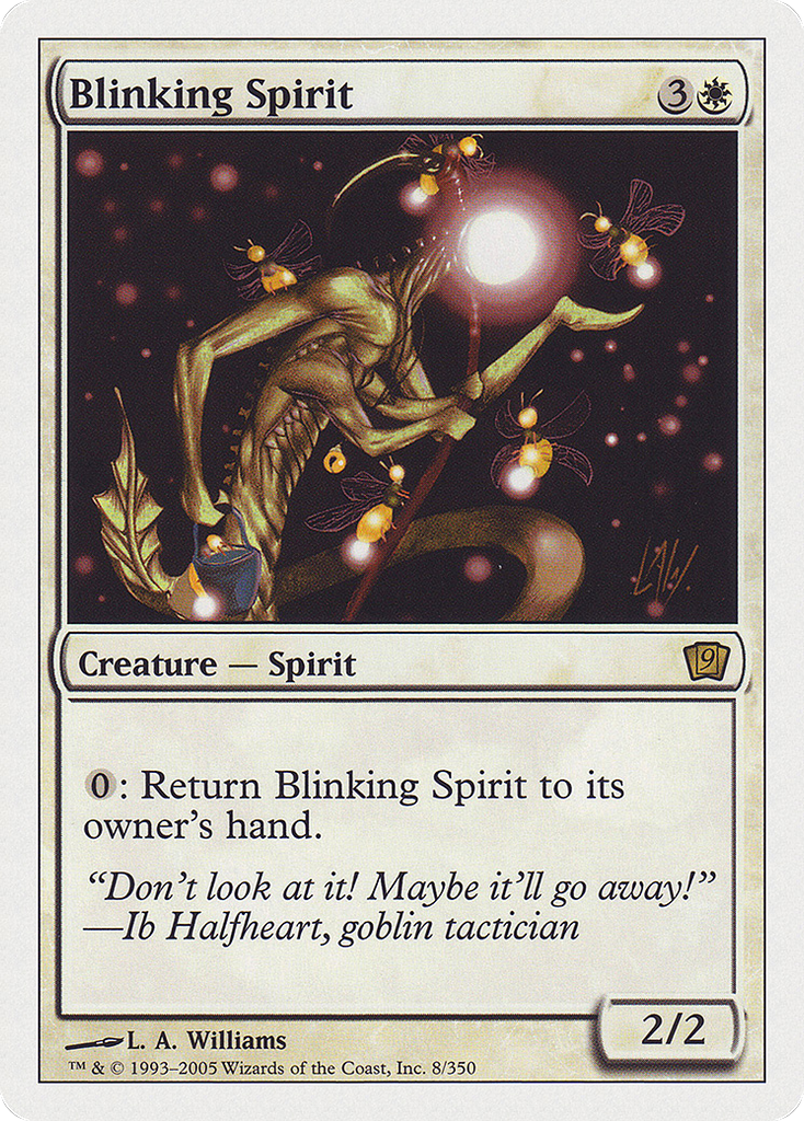 Magic: The Gathering - Blinking Spirit - Ninth Edition