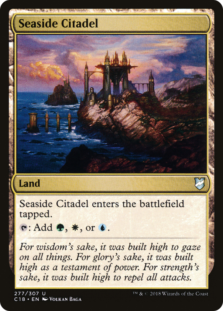 Magic: The Gathering - Seaside Citadel - Commander 2018