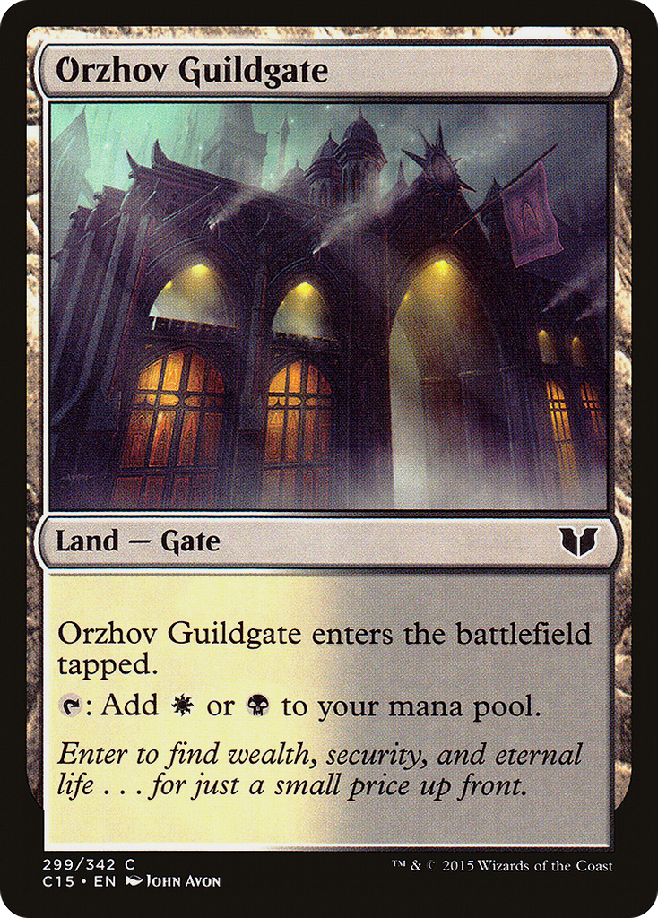 Magic: The Gathering - Orzhov Guildgate - Commander 2015