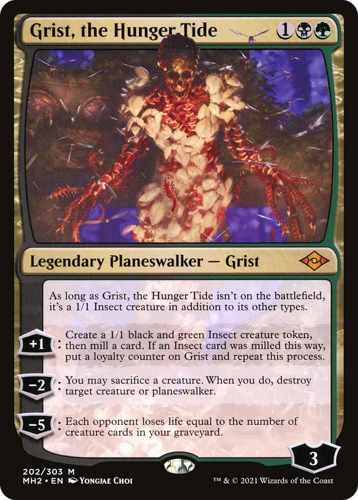 Magic: The Gathering - Grist, the Hunger Tide Foil - Modern Horizons 2