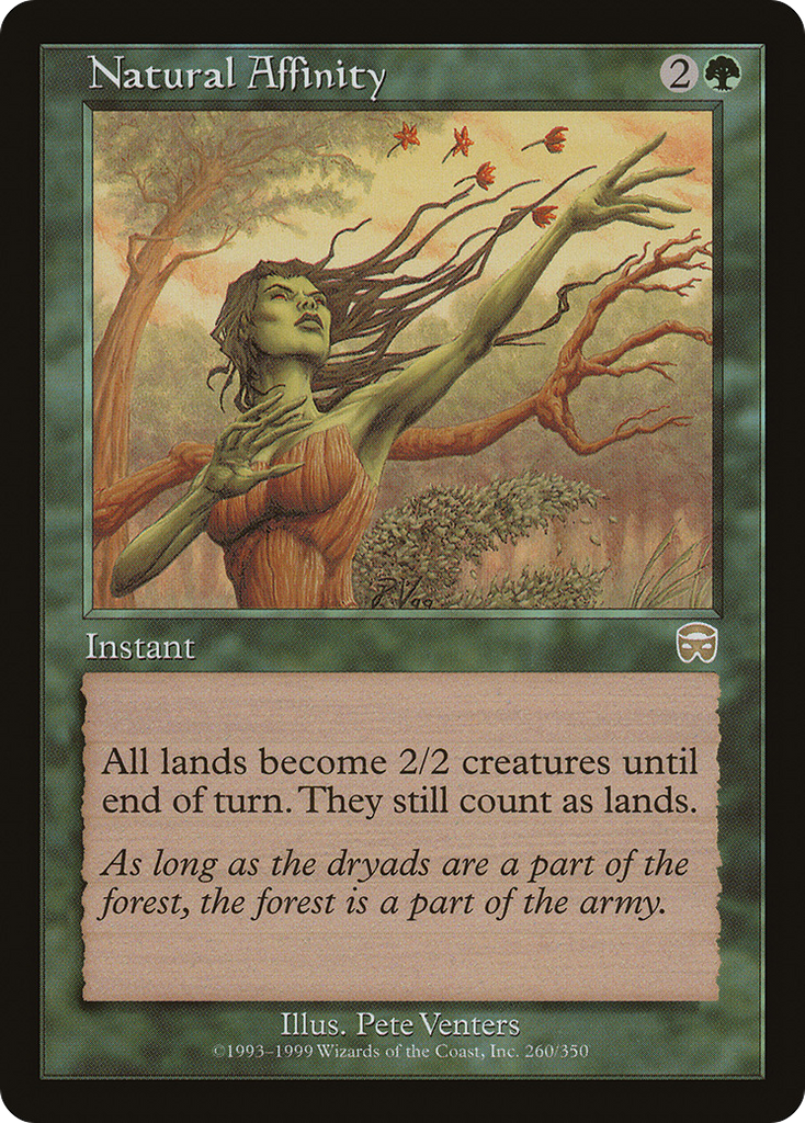 Magic: The Gathering - Natural Affinity - Mercadian Masques