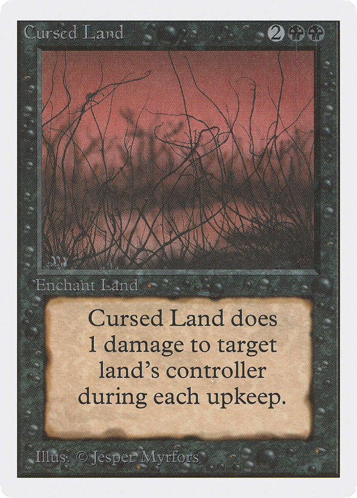 Magic: The Gathering - Cursed Land - Unlimited Edition
