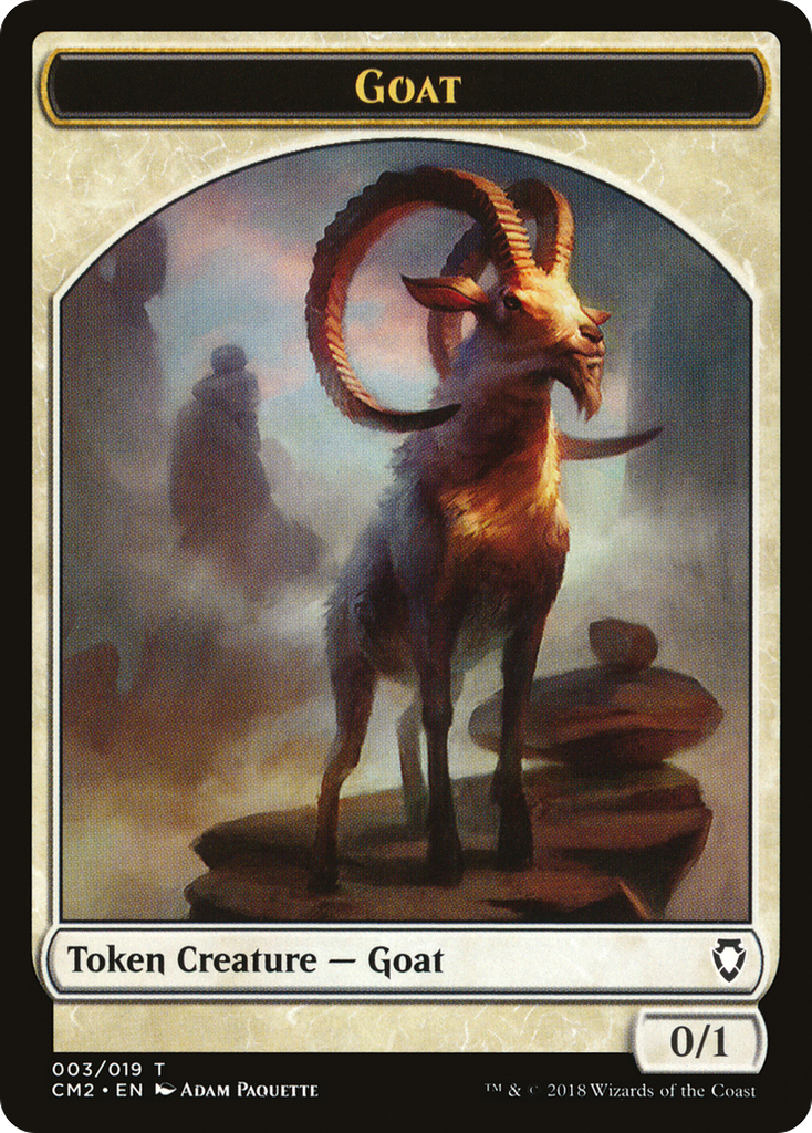 Magic: The Gathering - Goat Token - Commander Anthology Volume II Tokens