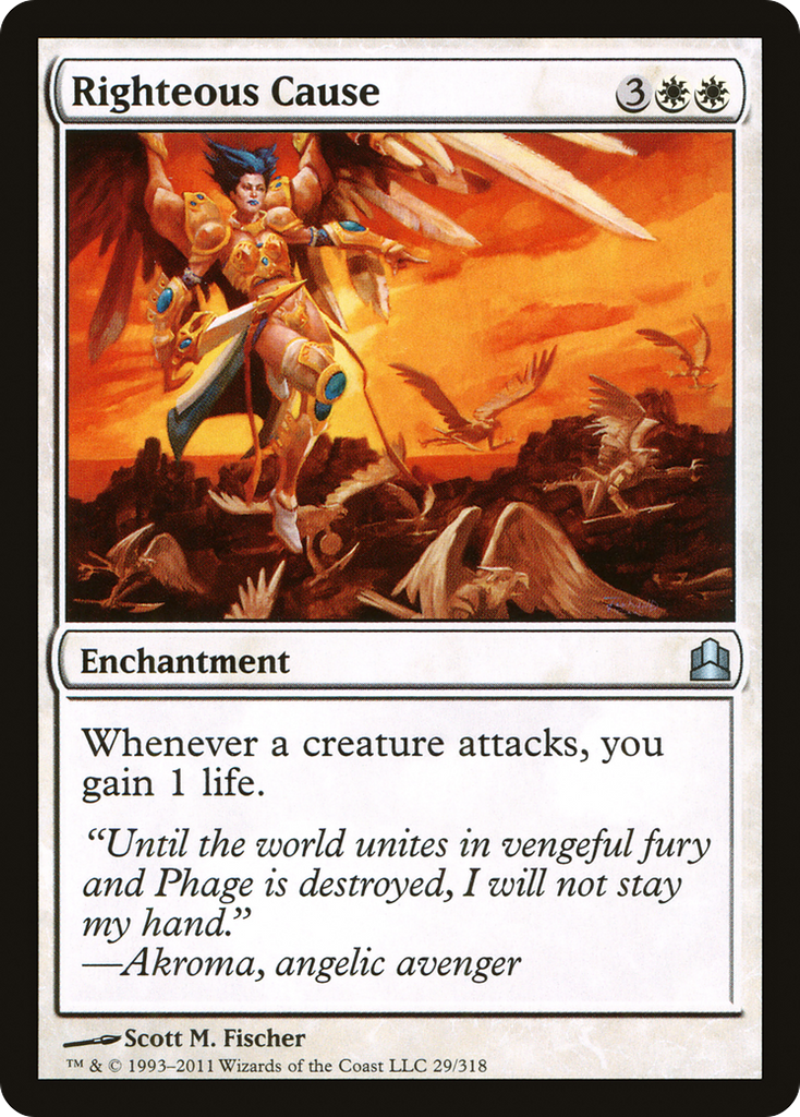 Magic: The Gathering - Righteous Cause - Commander 2011