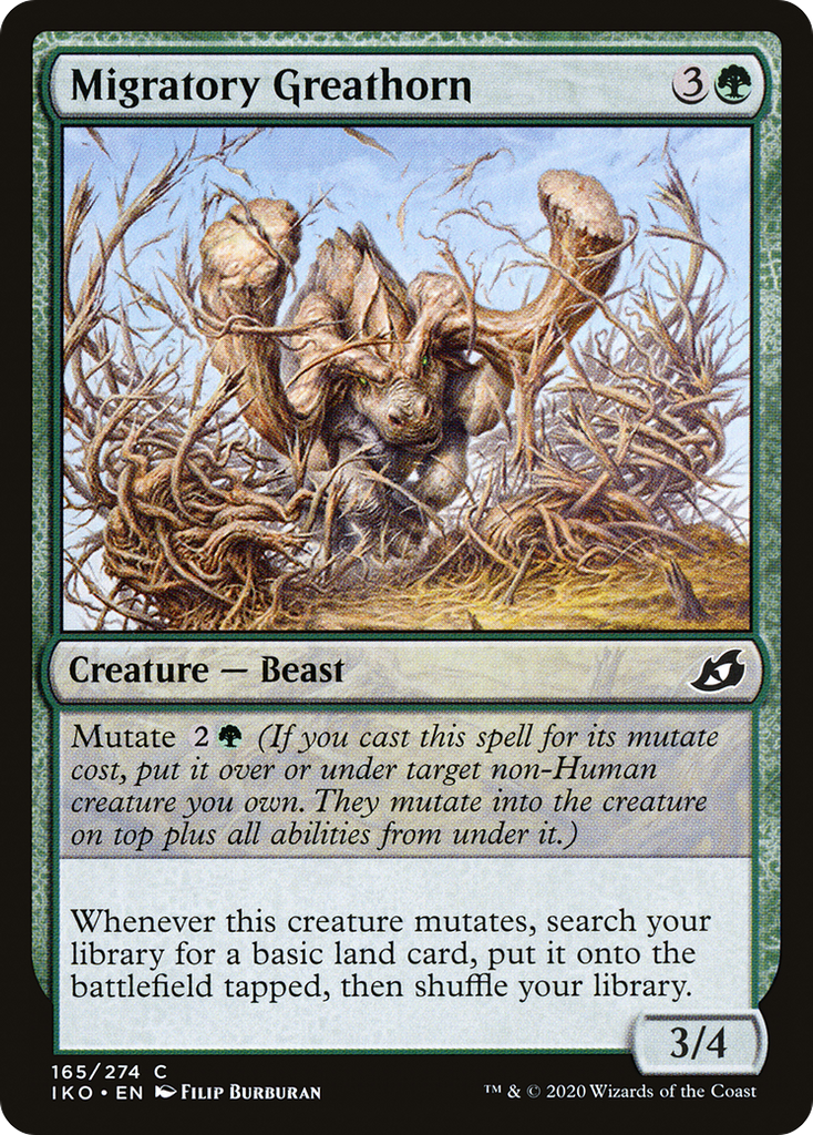 Magic: The Gathering - Migratory Greathorn - Ikoria: Lair of Behemoths