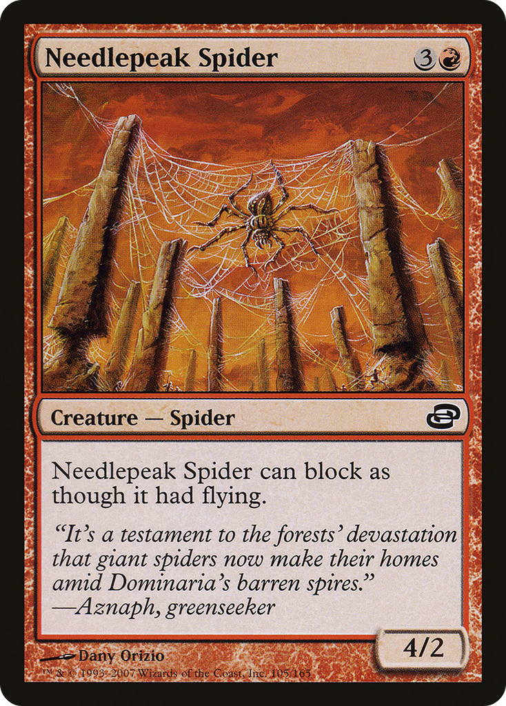 Magic: The Gathering - Needlepeak Spider - Planar Chaos