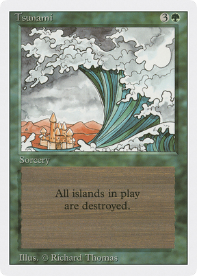 Magic: The Gathering - Tsunami - Revised Edition