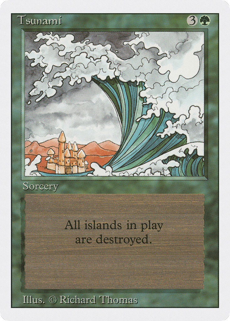 Magic: The Gathering - Tsunami - Revised Edition