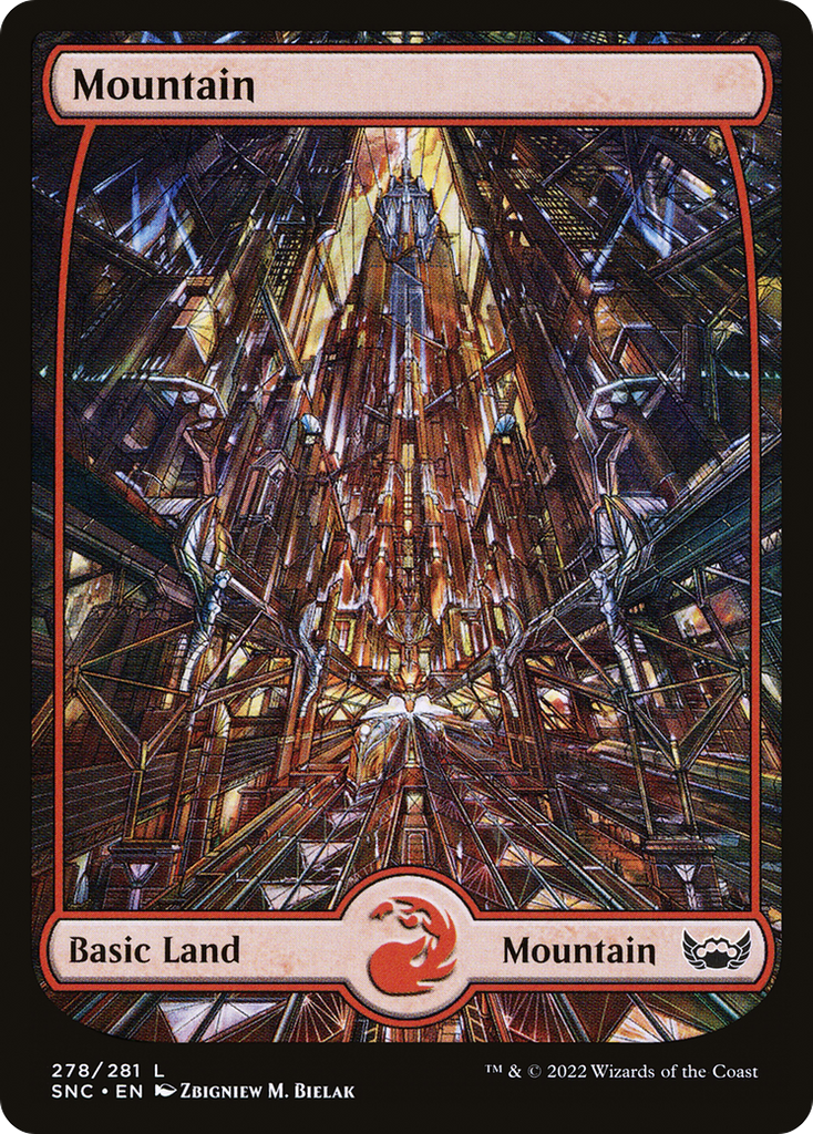 Magic: The Gathering - Mountain #278 Foil - Streets of New Capenna