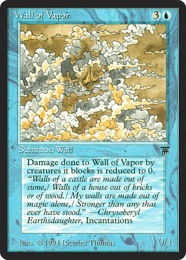 Magic: The Gathering - Wall of Vapor - Legends