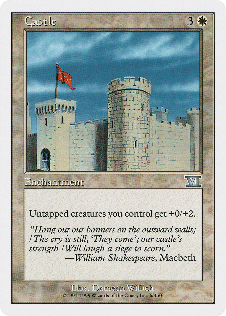 Magic: The Gathering - Castle - Classic Sixth Edition