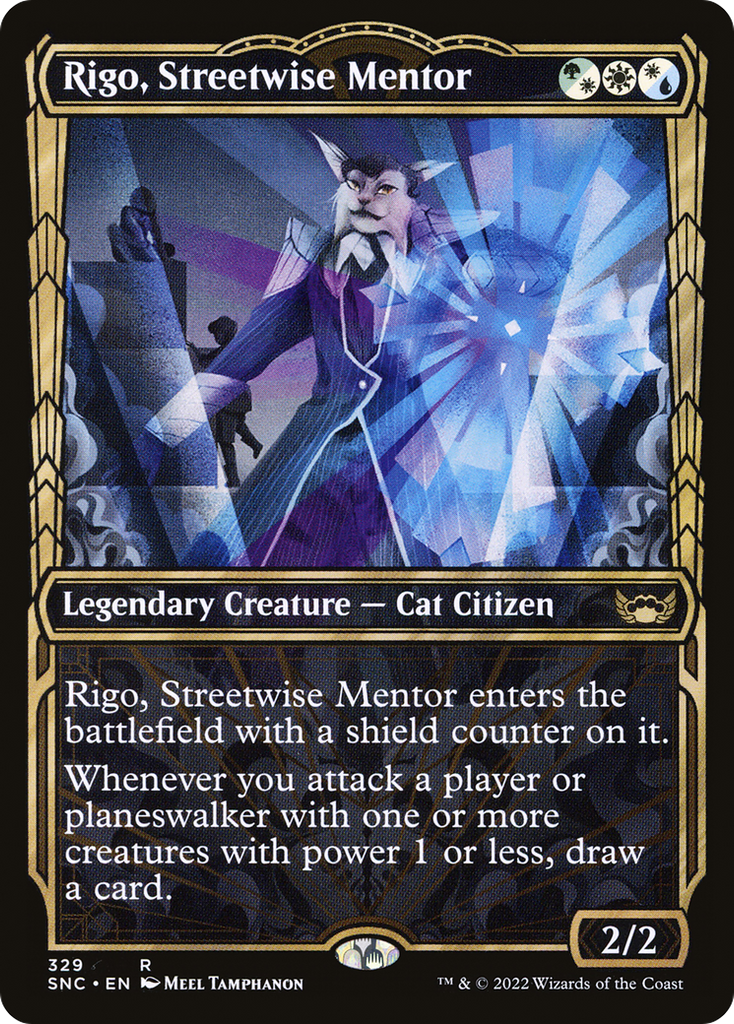 Magic: The Gathering - Rigo, Streetwise Mentor - Streets of New Capenna