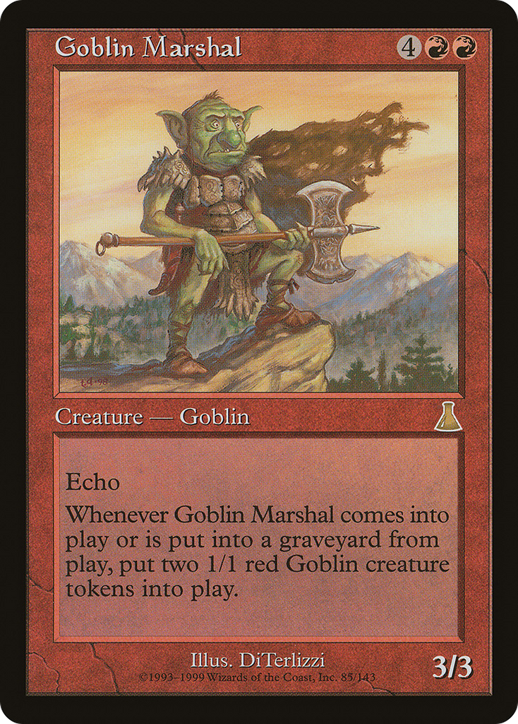Magic: The Gathering - Goblin Marshal - Urza's Destiny