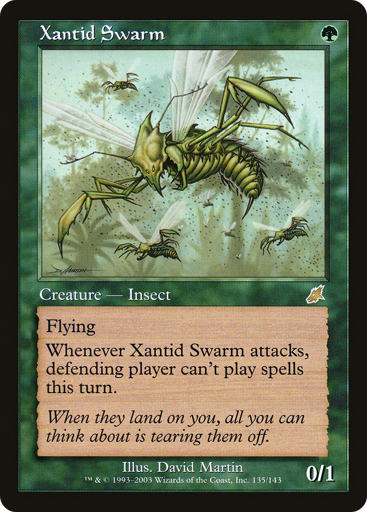 Magic: The Gathering - Xantid Swarm - Scourge