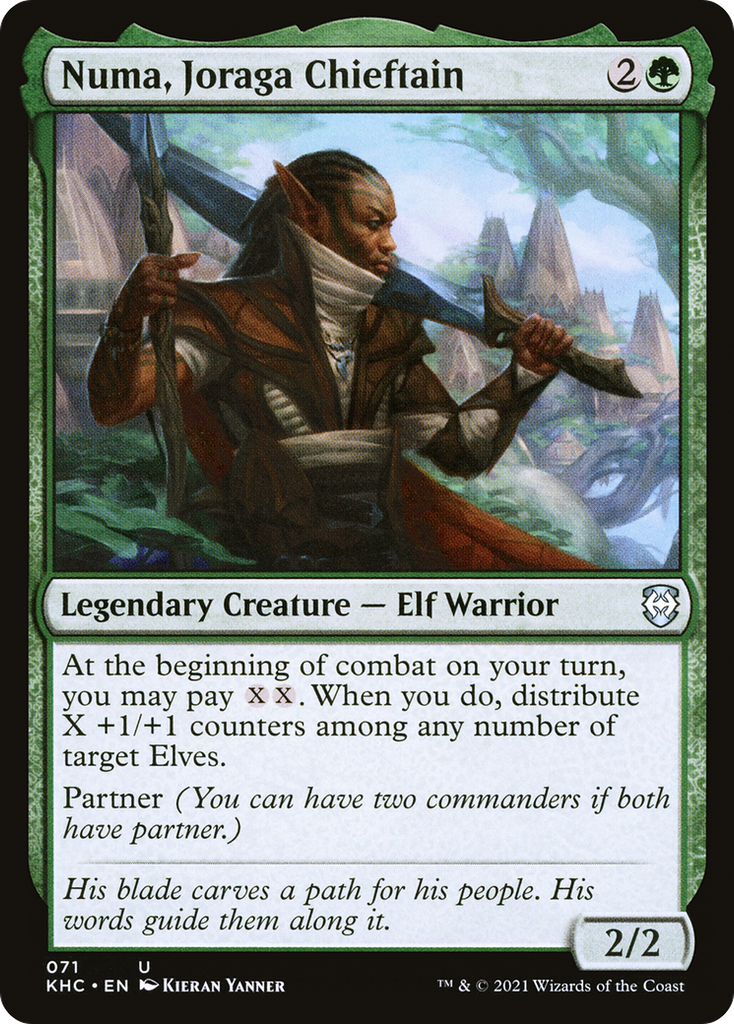 Magic: The Gathering - Numa, Joraga Chieftain - Kaldheim Commander