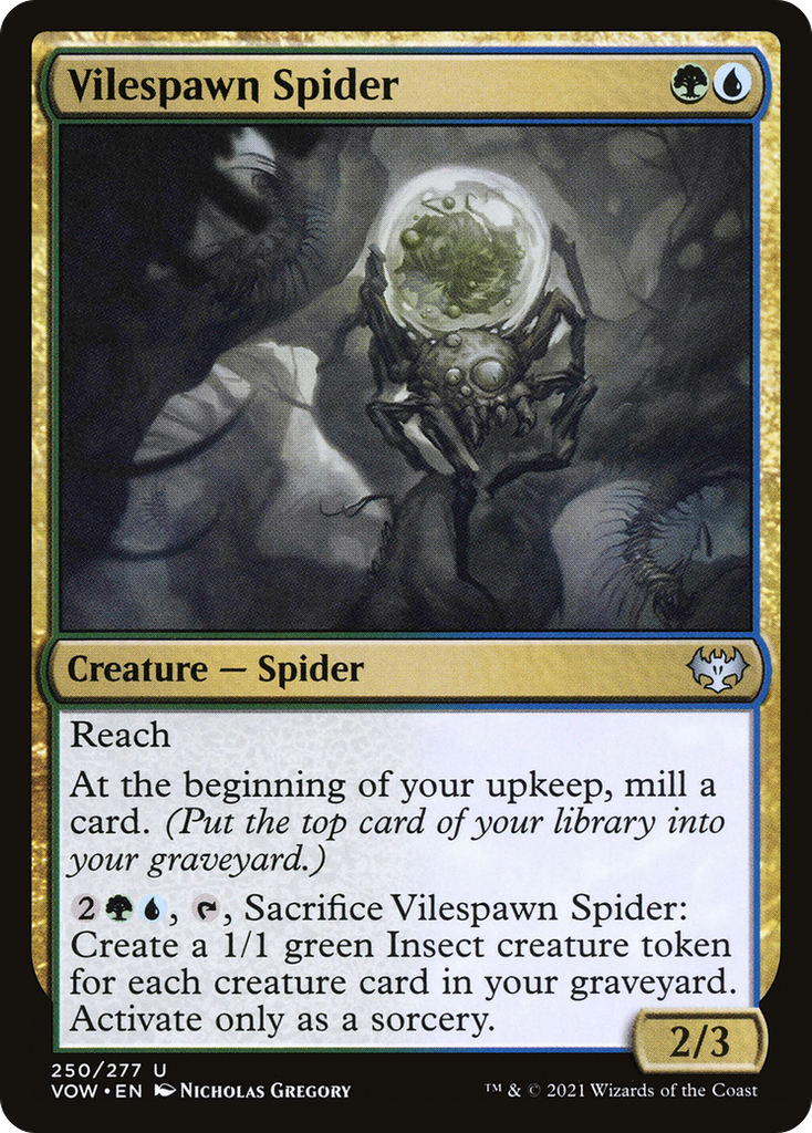 Magic: The Gathering - Vilespawn Spider - Innistrad: Crimson Vow