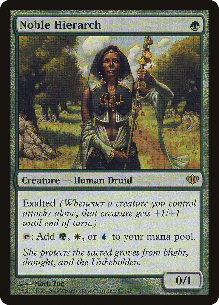 Magic: The Gathering - Noble Hierarch - Conflux