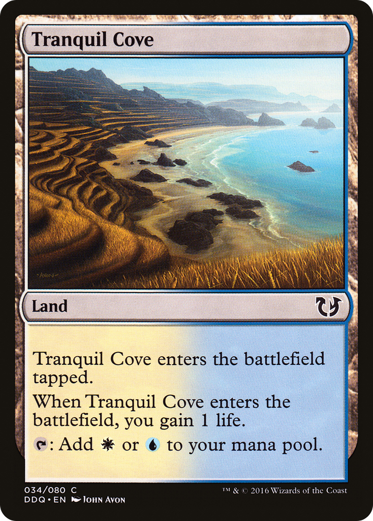 Magic: The Gathering - Tranquil Cove - Duel Decks: Blessed vs. Cursed