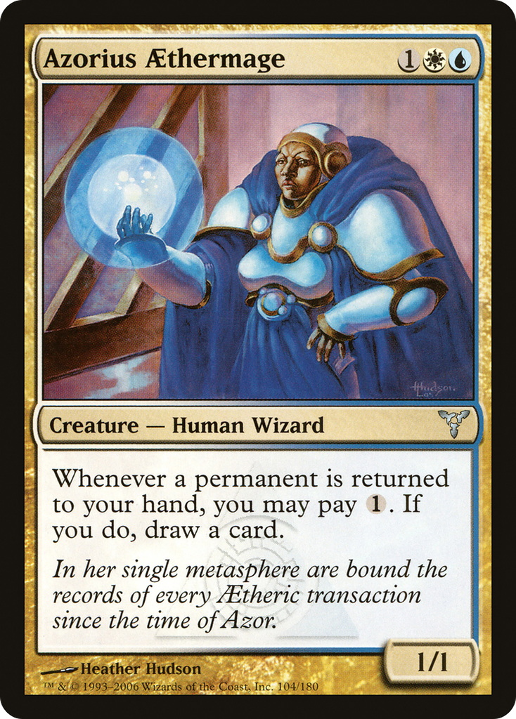 Magic: The Gathering - Azorius Aethermage - Dissension