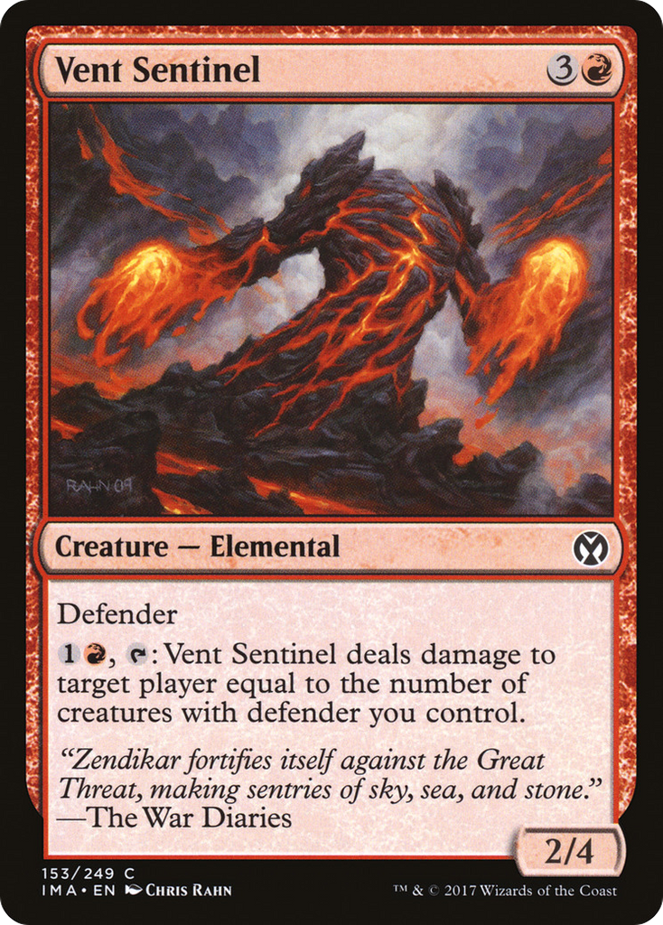 Magic: The Gathering - Vent Sentinel - Iconic Masters