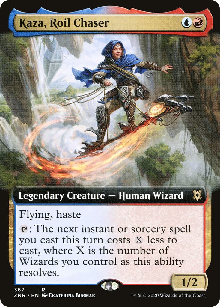 Magic: The Gathering - Kaza, Roil Chaser - Zendikar Rising