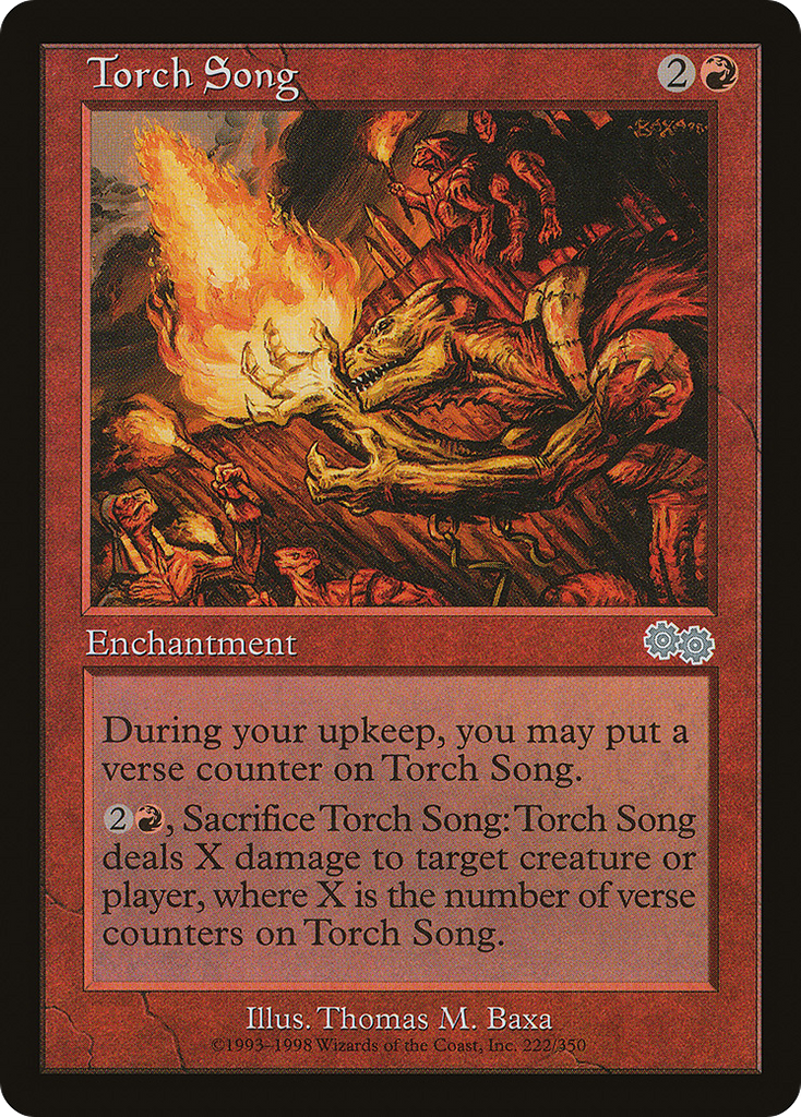 Magic: The Gathering - Torch Song - Urza's Saga