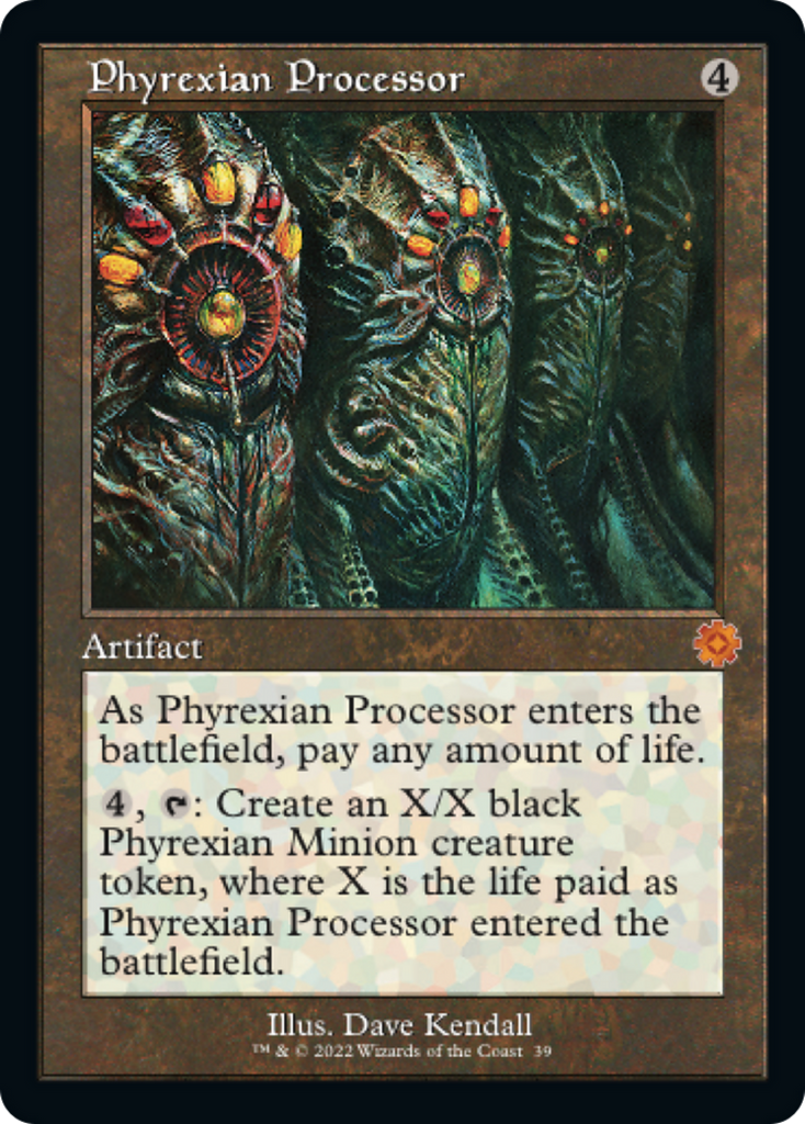Magic: The Gathering - Phyrexian Processor - The Brothers' War Retro Artifacts