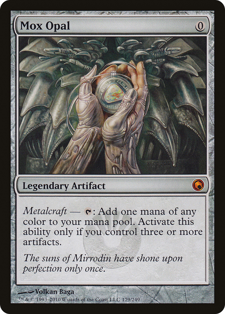 Magic: The Gathering - Mox Opal - Scars of Mirrodin