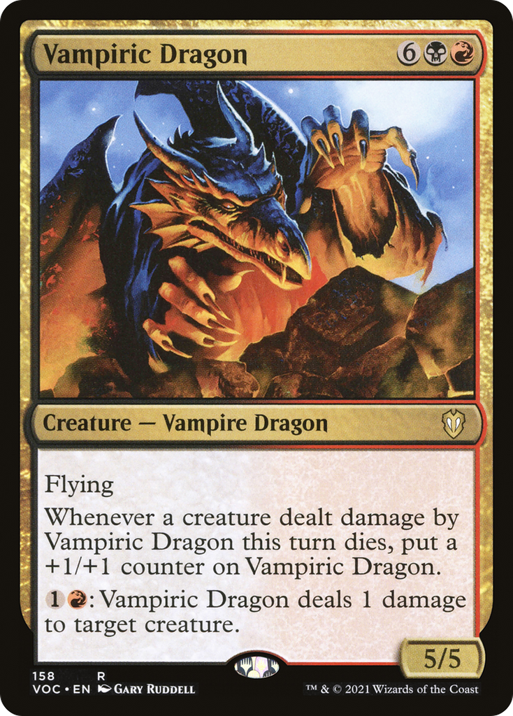 Magic: The Gathering - Vampiric Dragon - Crimson Vow Commander