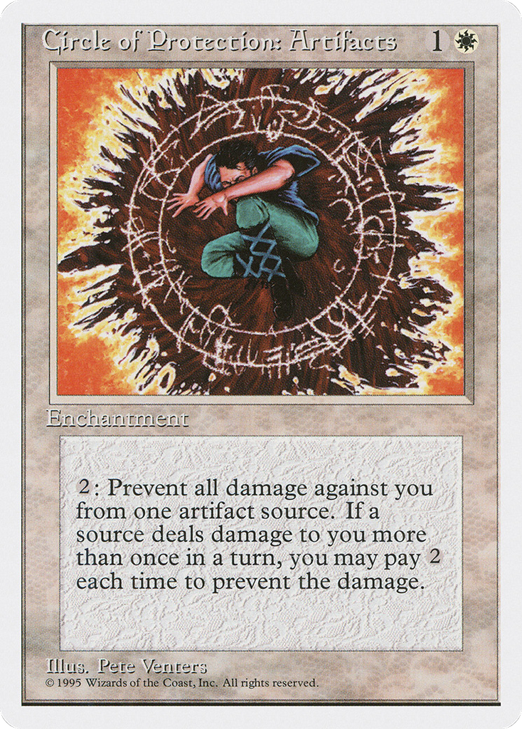 Magic: The Gathering - Circle of Protection: Artifacts - Fourth Edition