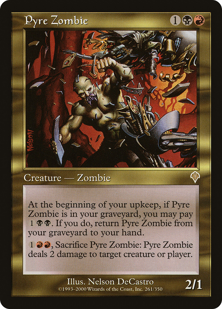 Magic: The Gathering - Pyre Zombie - Invasion