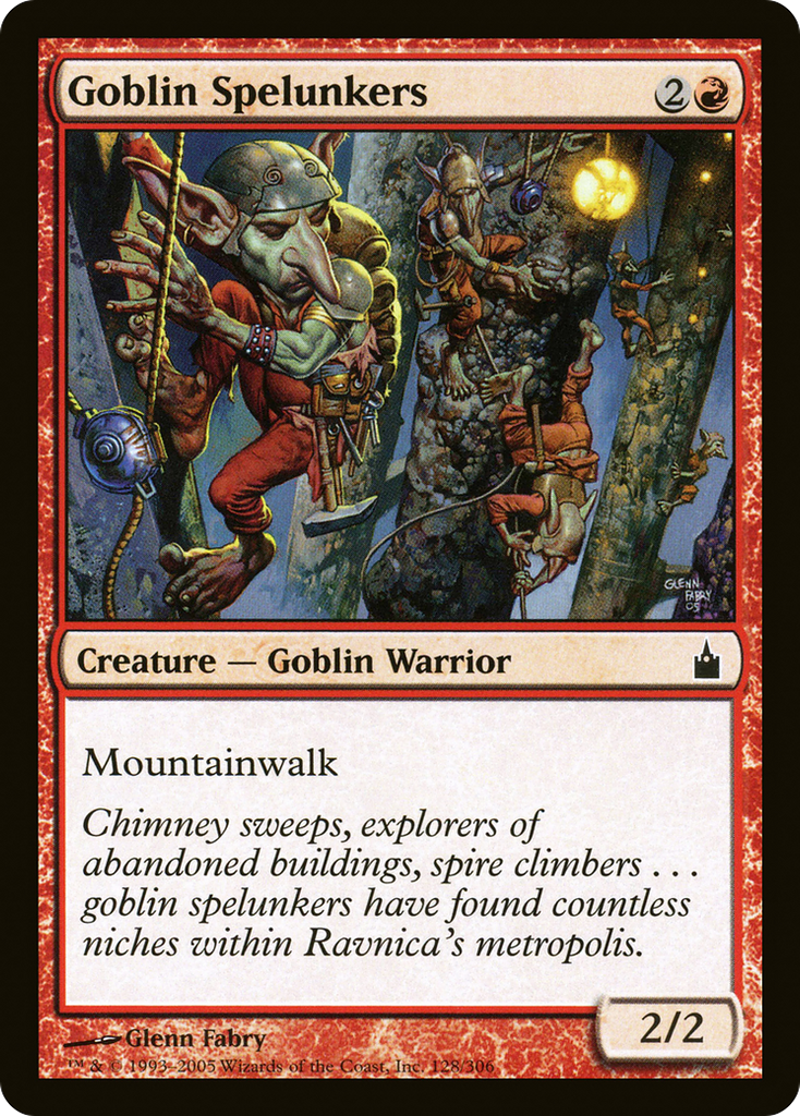 Magic: The Gathering - Goblin Spelunkers - Ravnica: City of Guilds