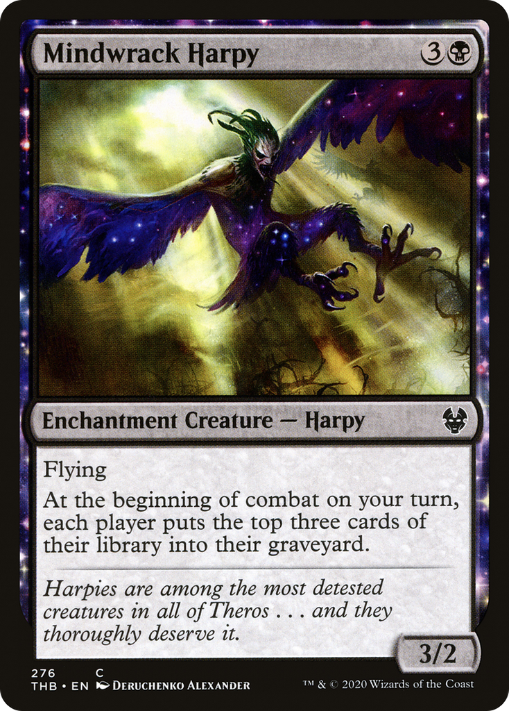 Magic: The Gathering - Mindwrack Harpy - Theros Beyond Death